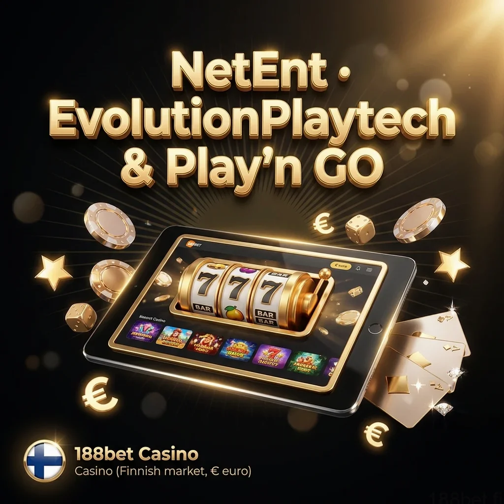 NetEnt · EvolutionPlaytech & Play'n GO